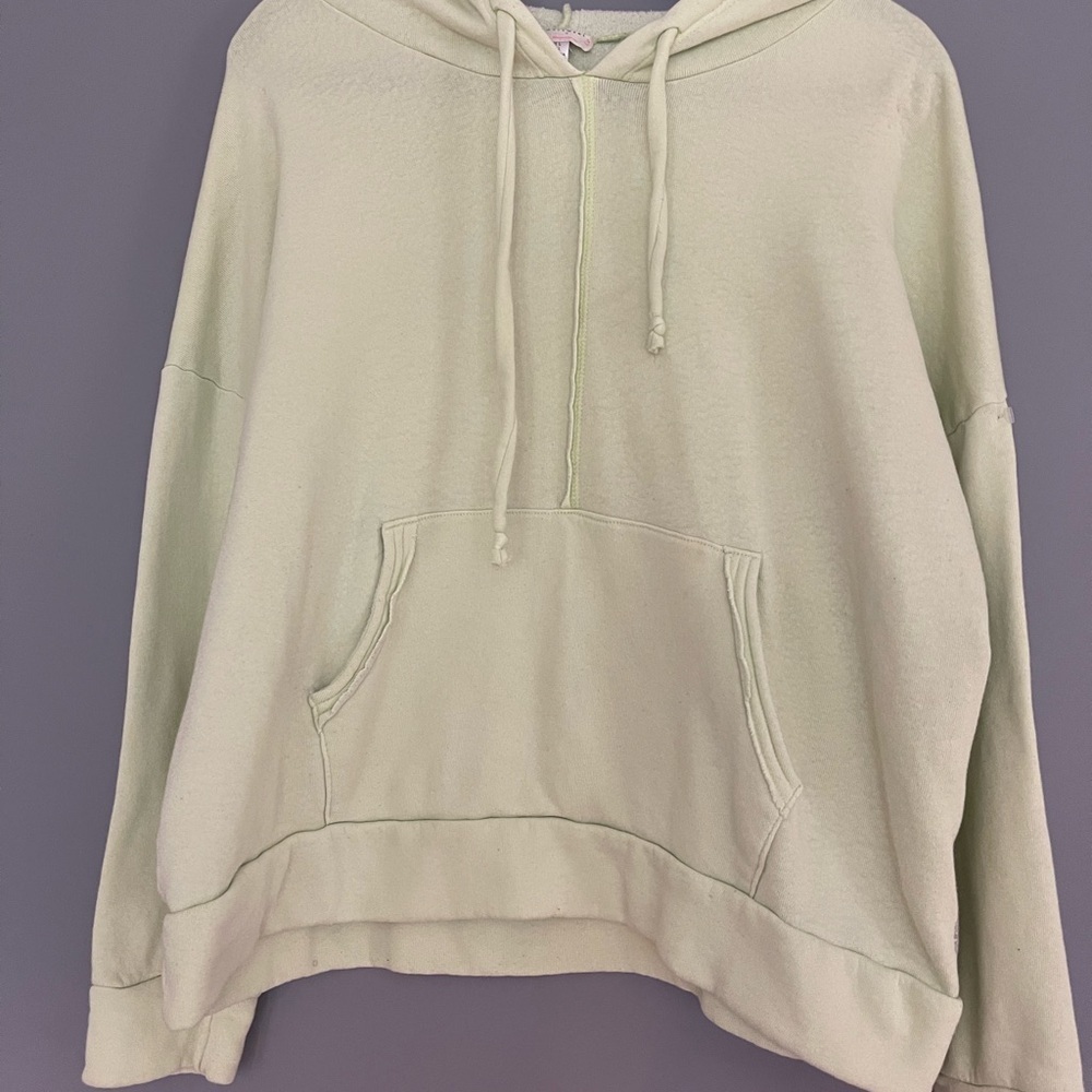 FP Movement Women's Light Green Hoodie Sweater L